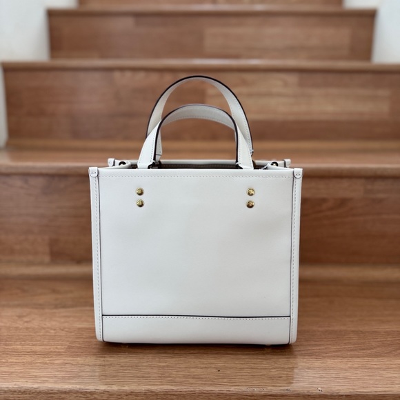 Disney X Coach Dempsey Tote 22 With Mickey Mouse CM843 Chalk - Picture 3 of 9